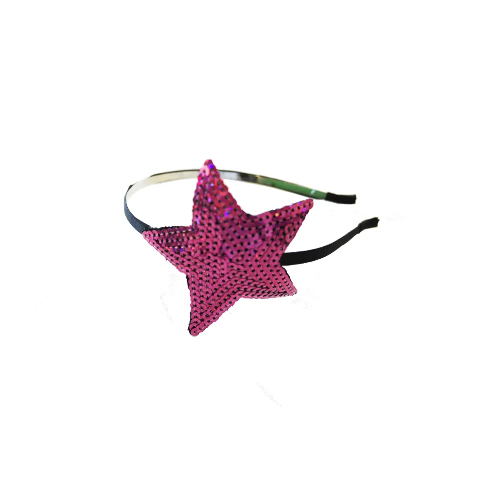 Girls Sequin Charm Headbands