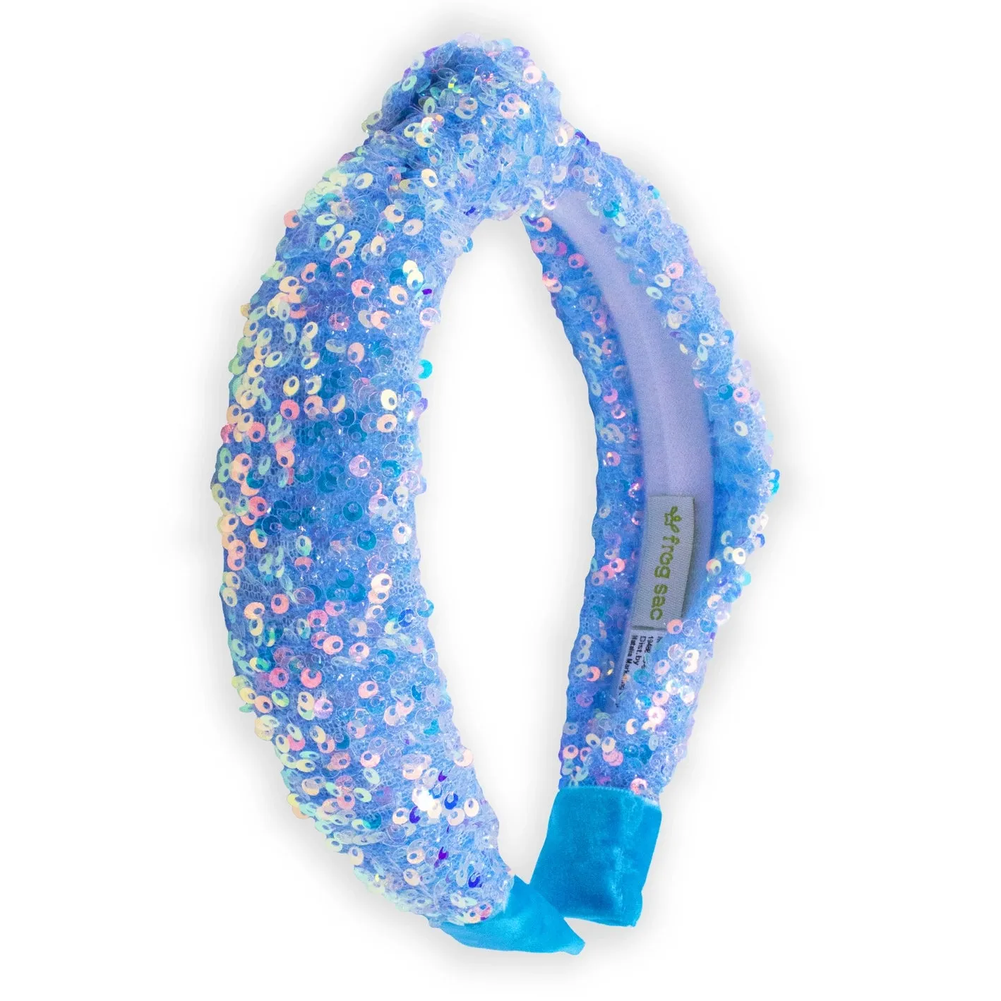 Girls Sequin Knotted Headband