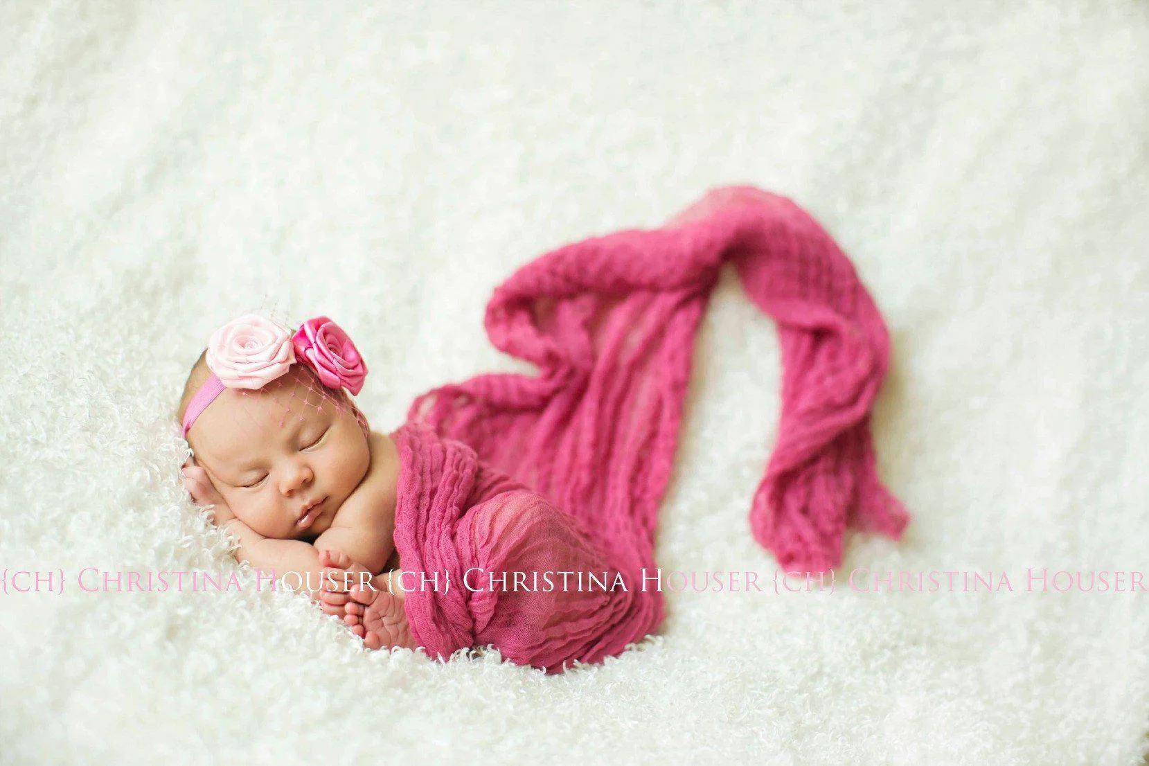 Hot Pink Cheesecloth Baby Wrap Cheese Cloth Fuschia Fabric