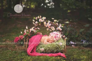 Hot Pink Cheesecloth Baby Wrap Cheese Cloth Fuschia Fabric