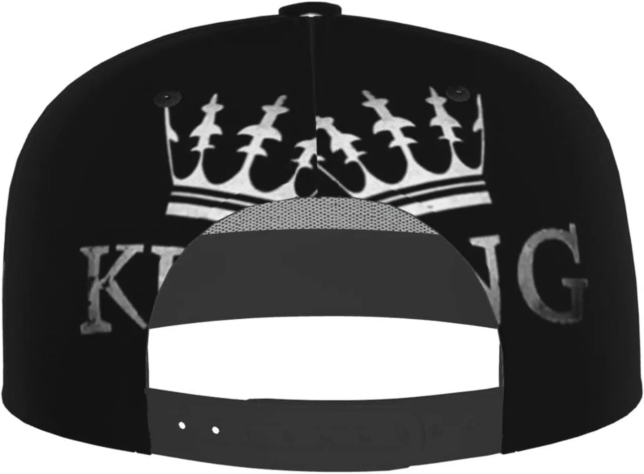 King Baseball Cap Men Cap Flat Brim Summer Fashion Hat Cool Cap for Women Men