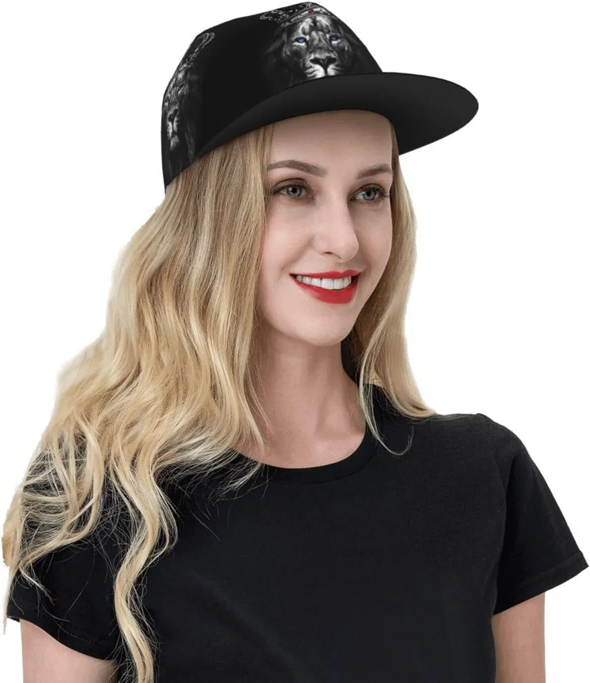 King Baseball Cap Men Cap Flat Brim Summer Fashion Hat Cool Cap for Women Men