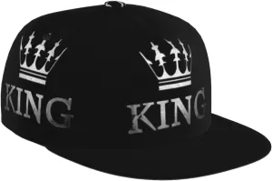 King Baseball Cap Men Cap Flat Brim Summer Fashion Hat Cool Cap for Women Men