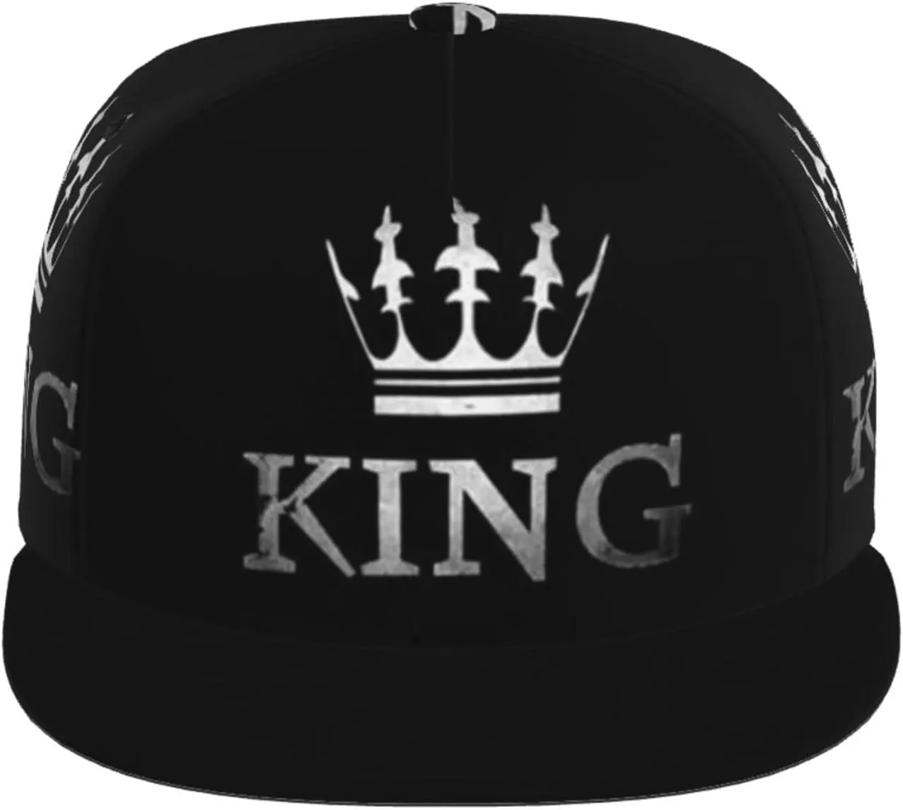 King Baseball Cap Men Cap Flat Brim Summer Fashion Hat Cool Cap for Women Men