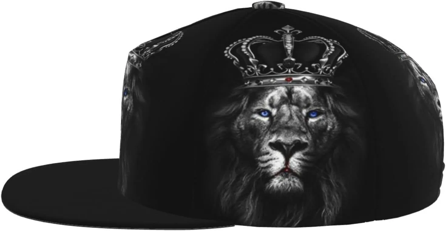 King Baseball Cap Men Cap Flat Brim Summer Fashion Hat Cool Cap for Women Men