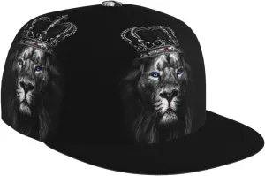 King Baseball Cap Men Cap Flat Brim Summer Fashion Hat Cool Cap for Women Men