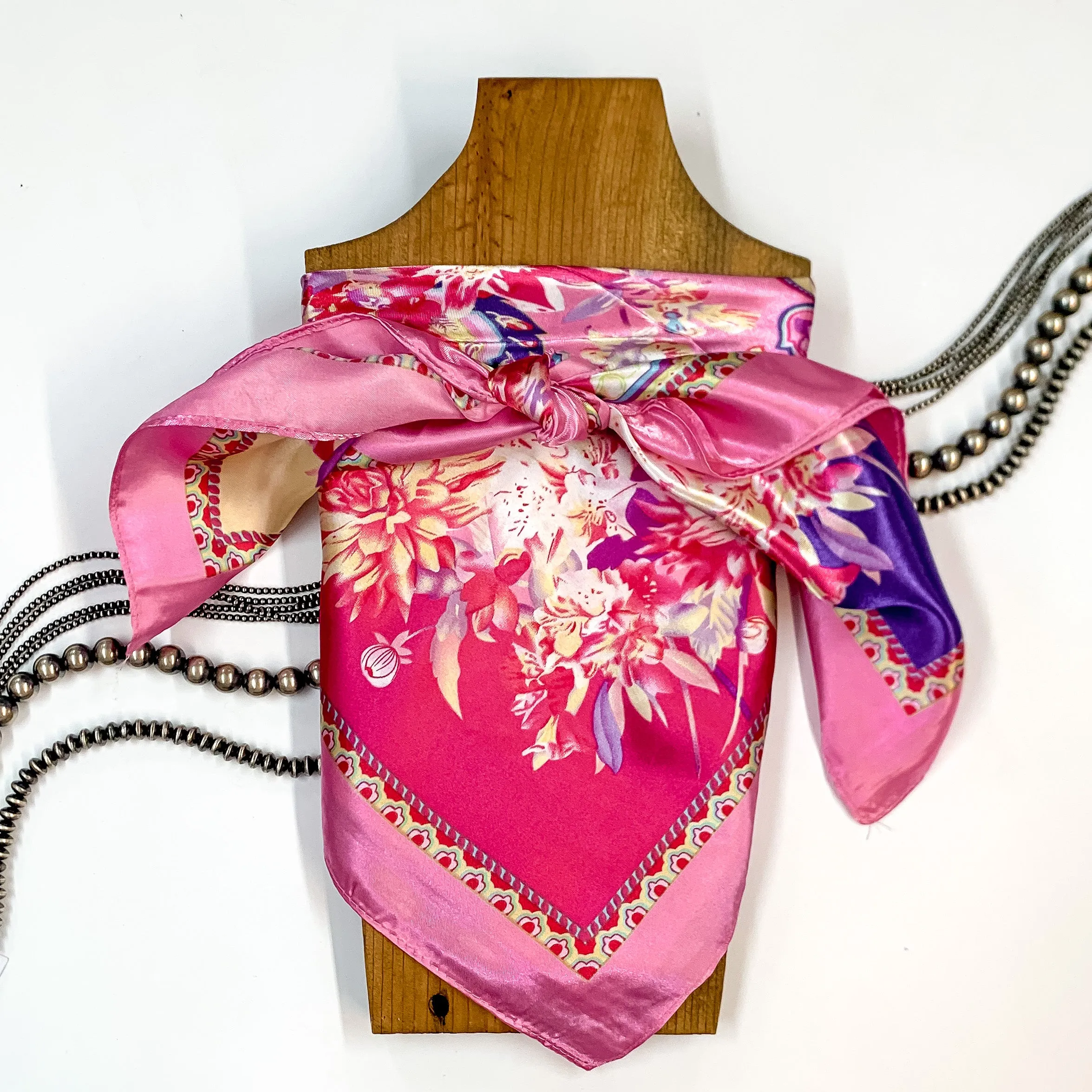 Last Chance | Desert Petals Polyester Wild Rag