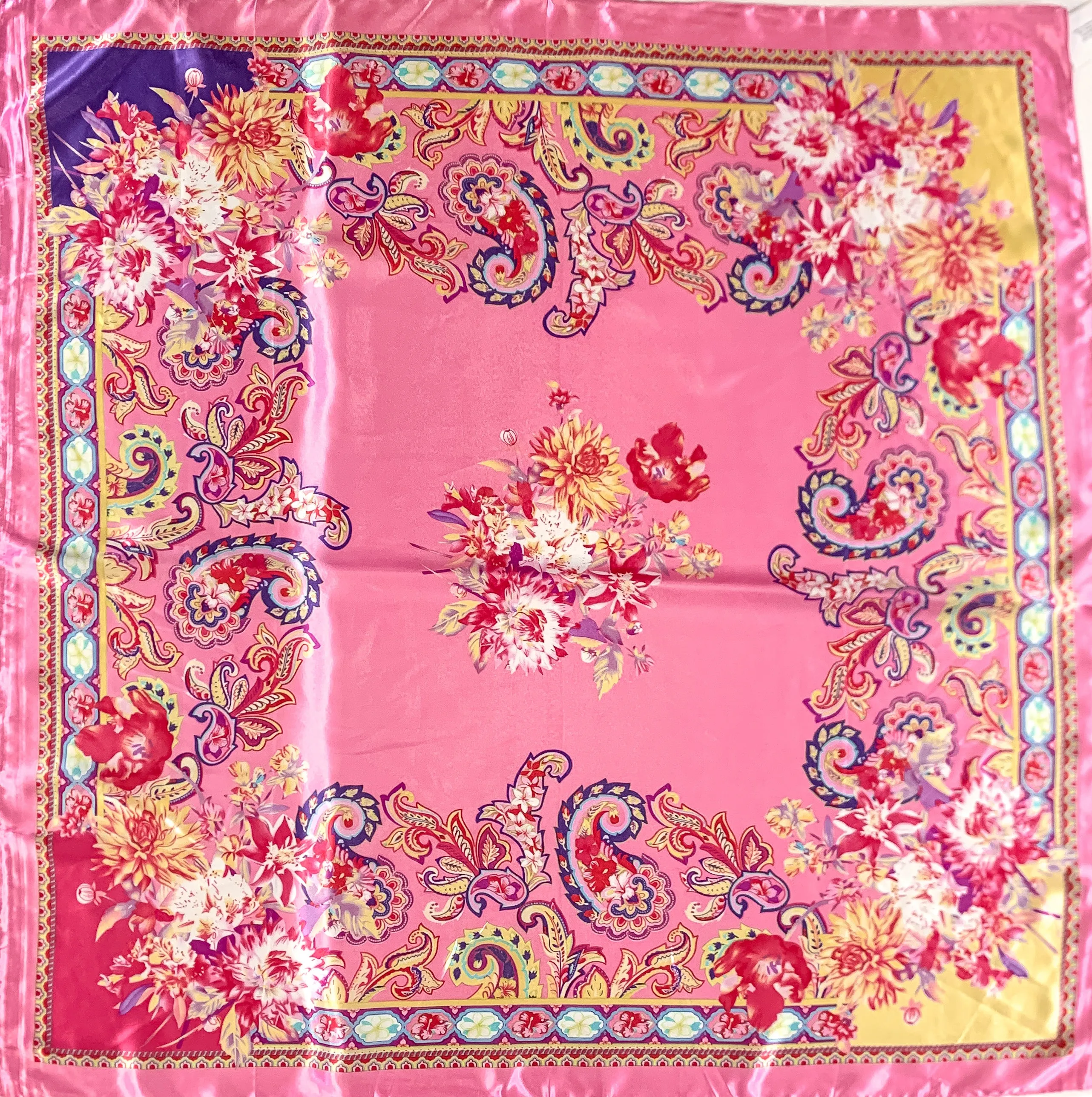 Last Chance | Desert Petals Polyester Wild Rag
