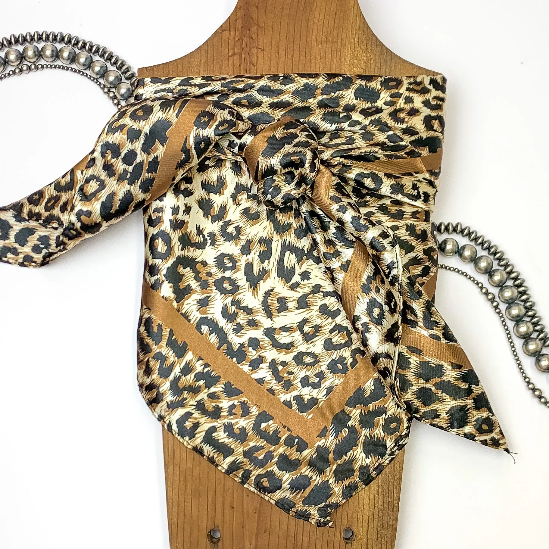 Liberty Leopard Print Wild Rag