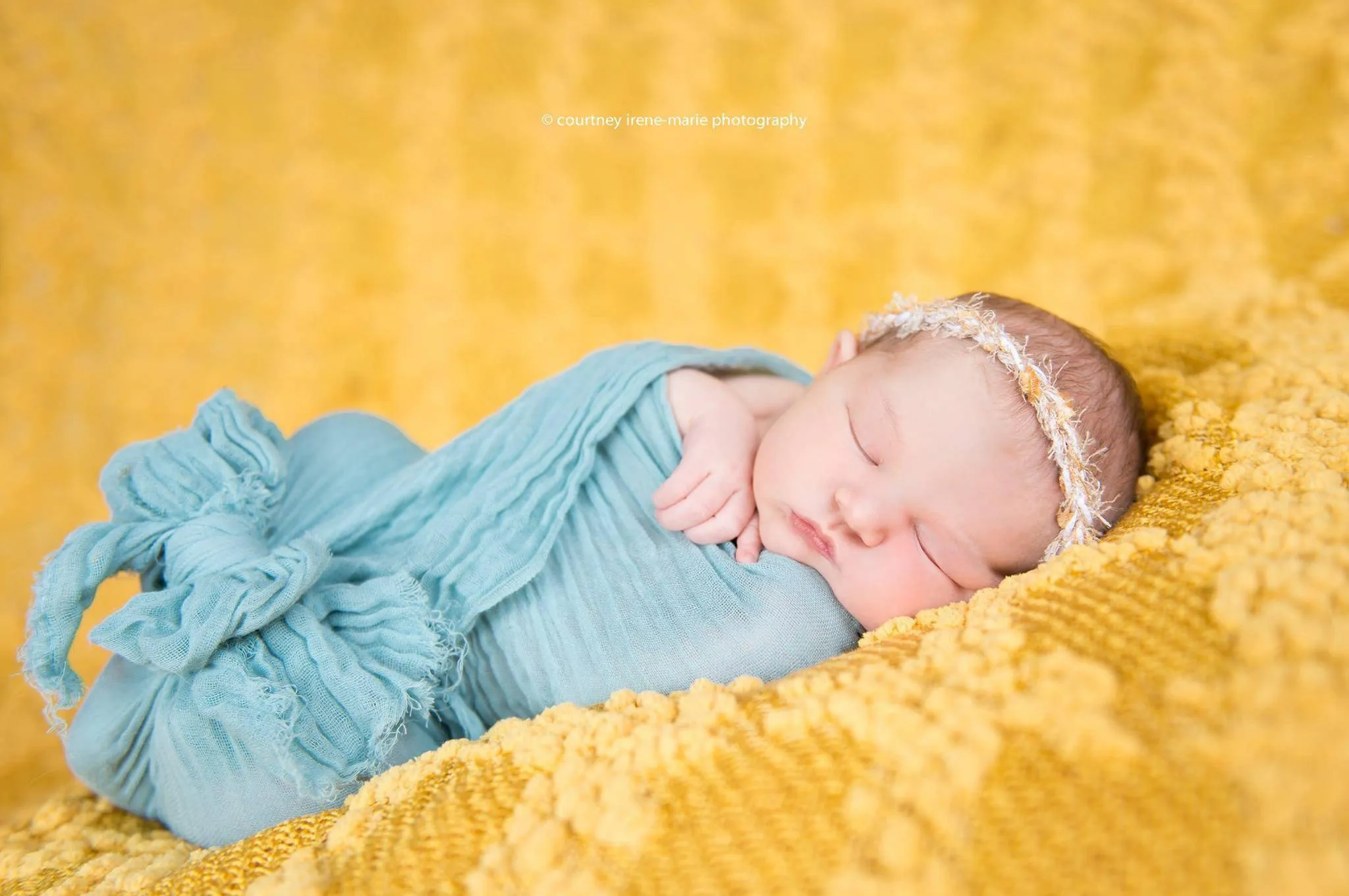 Light Blue Cheesecloth Baby Wrap Cheese Cloth Fabric