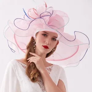 Luxy Moon Wide Brim Floppy Derby Hat for Women