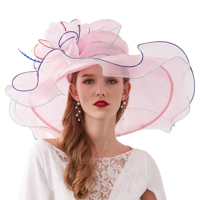 Luxy Moon Wide Brim Floppy Derby Hat for Women