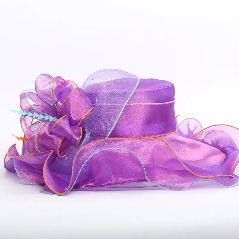 Luxy Moon Wide Brim Floppy Derby Hat for Women