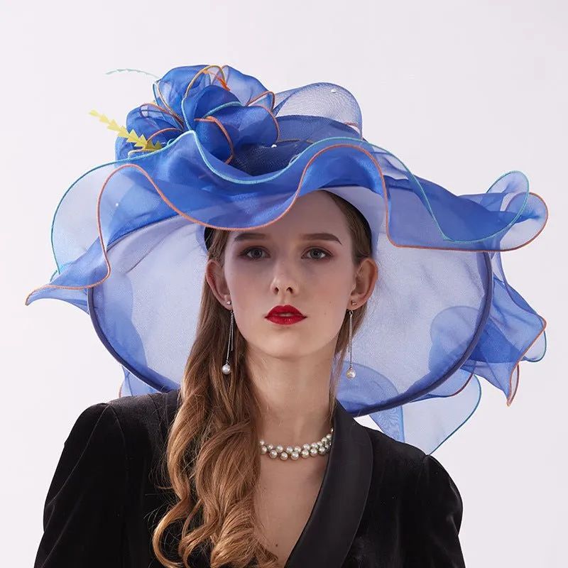 Luxy Moon Wide Brim Floppy Derby Hat for Women