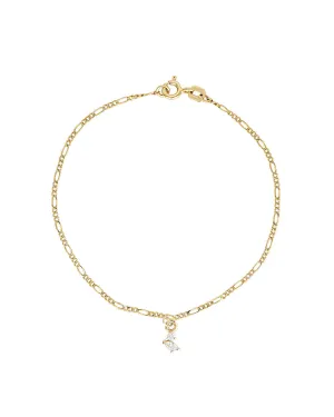 Marquise Cluster Charm Bracelet