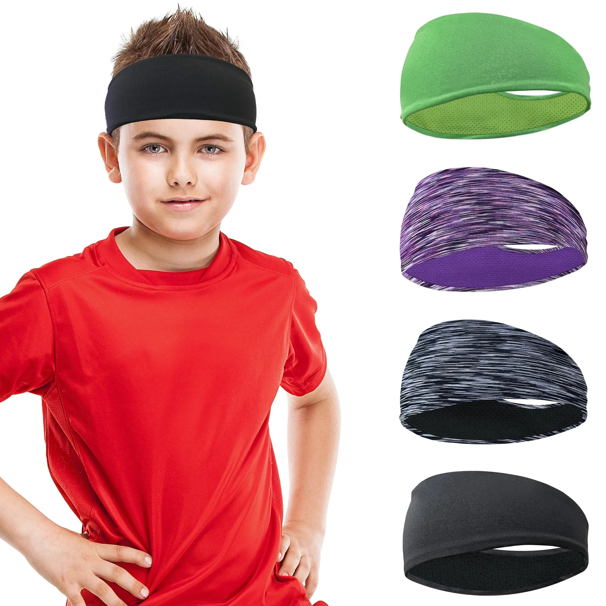 OB Kids Elastic Sport Hairbands