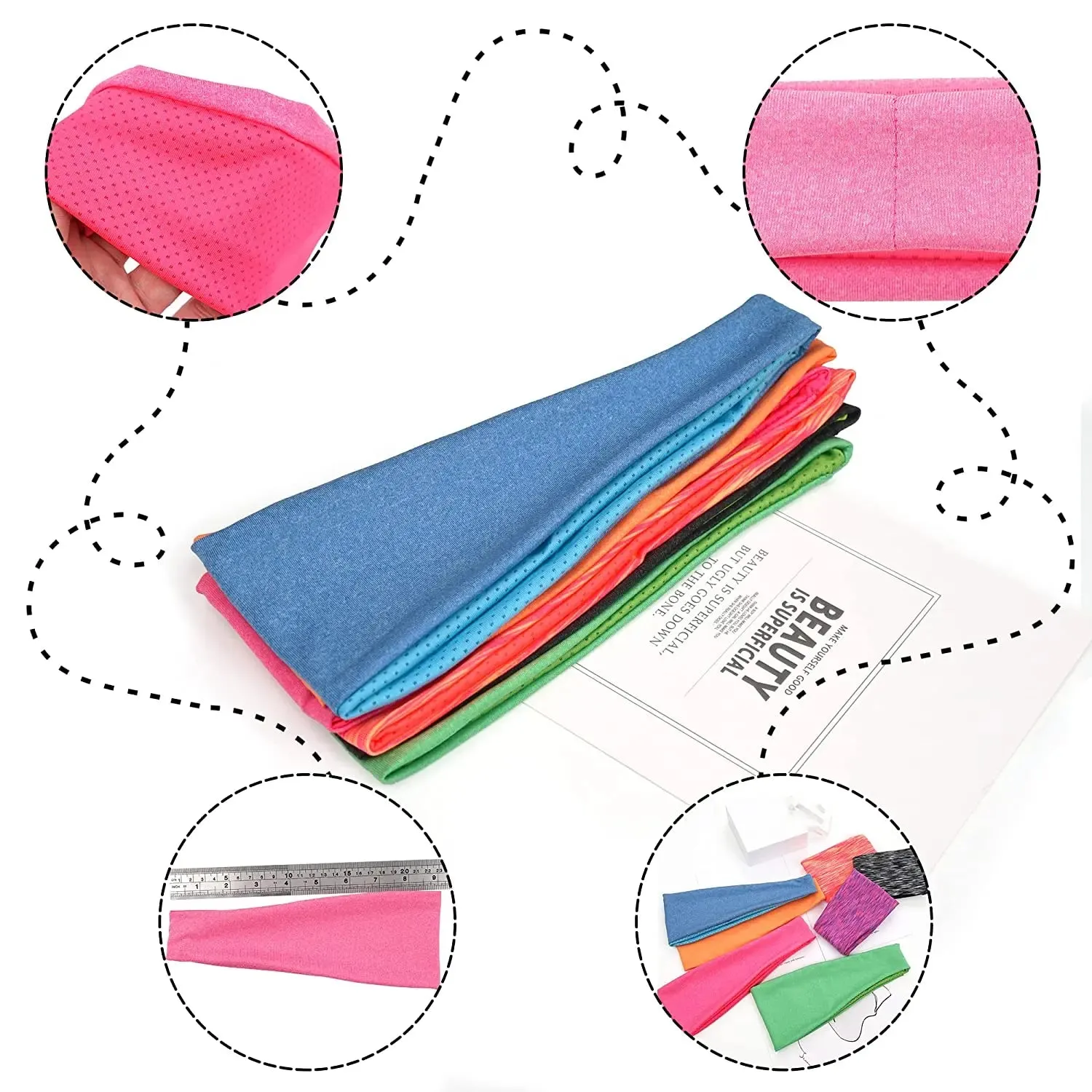 OB Kids Elastic Sport Hairbands