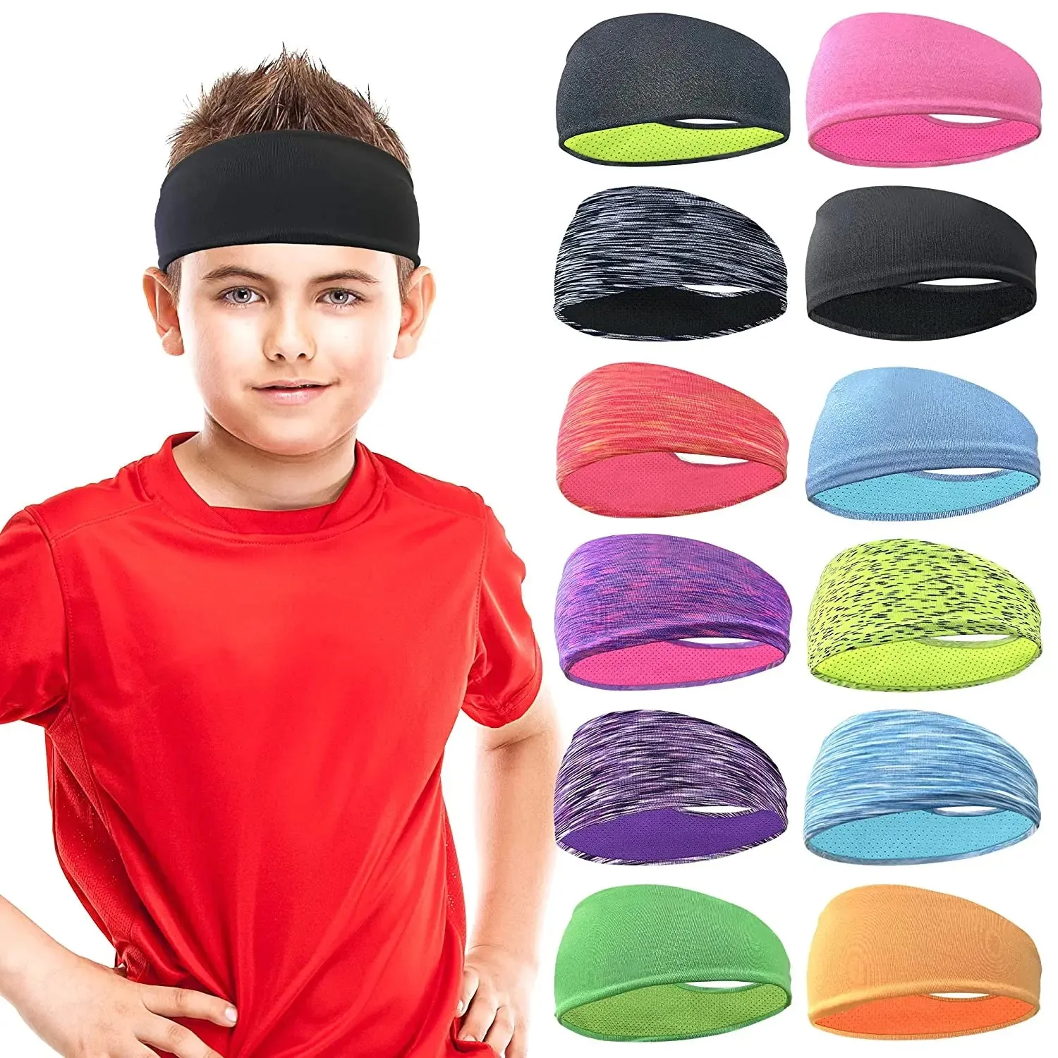 OB Kids Elastic Sport Hairbands