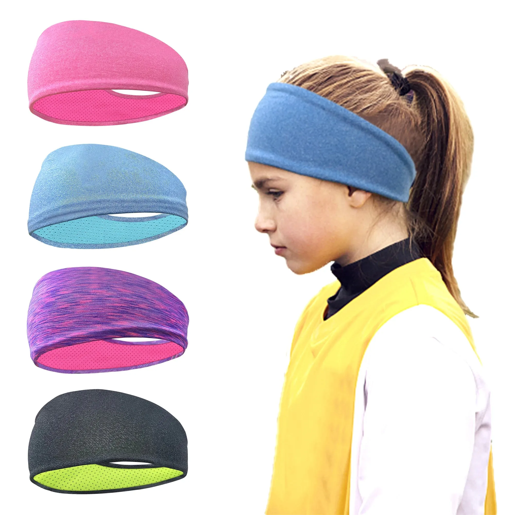 OB Kids Elastic Sport Hairbands