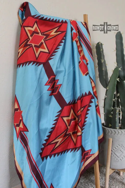 Online Exclusive | Waxahachie Wild Rag in Blue