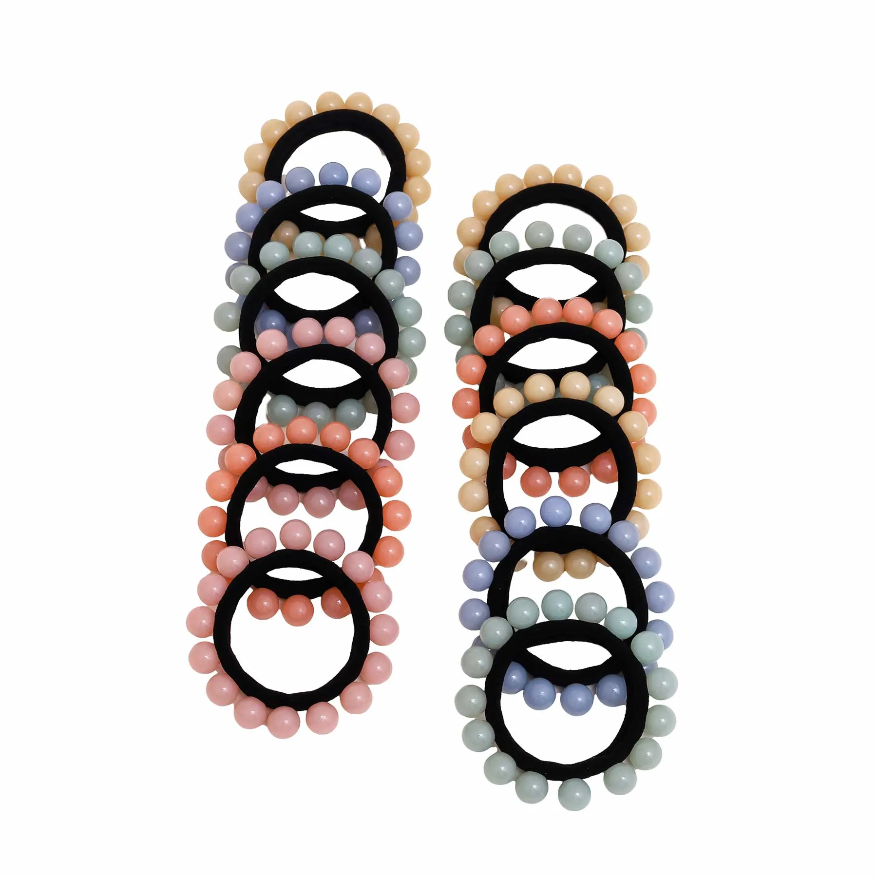Pack of 12 Hair Ponies O20011