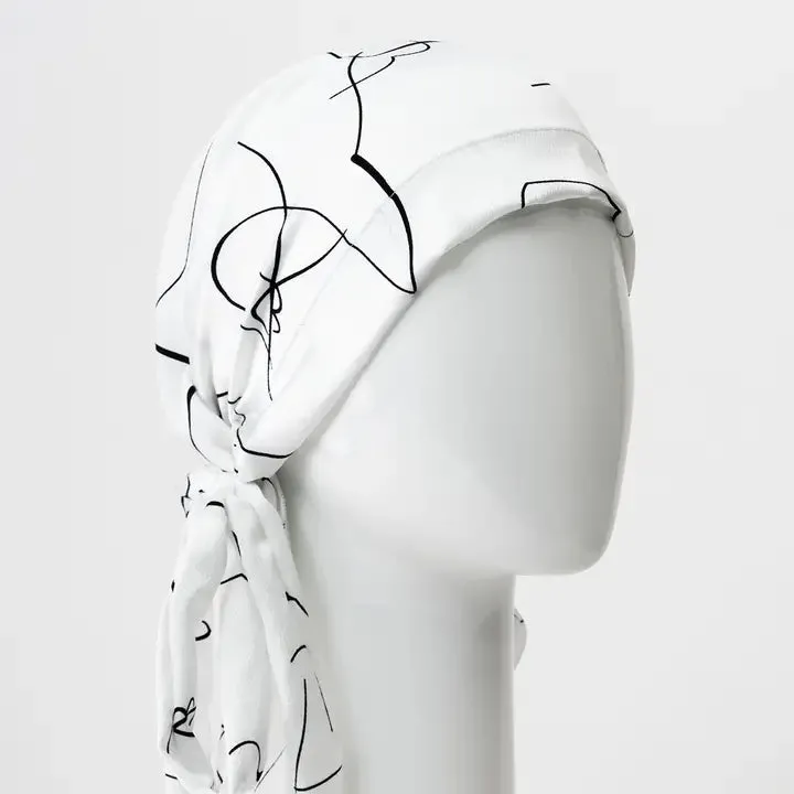 Pre-Tied Women Bamboo Chemo Scarf