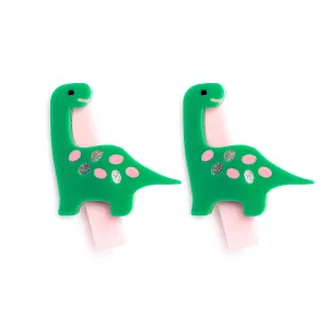 Preciousaurus Dinosaur Hair Clips