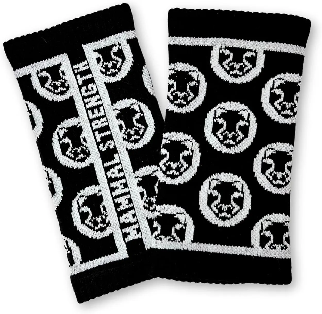 Premium Sweat Bands Wristbands for Weightlifting & Cross Training - Moisture-Wicking, Non-Slip, and Comfortable - Long Wrist bands 14cm / 5.5 inches - Fabric Wristbands for Men & Women