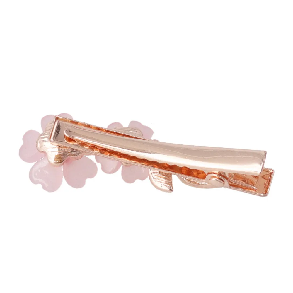 Sakura Embellished Pinch Clip