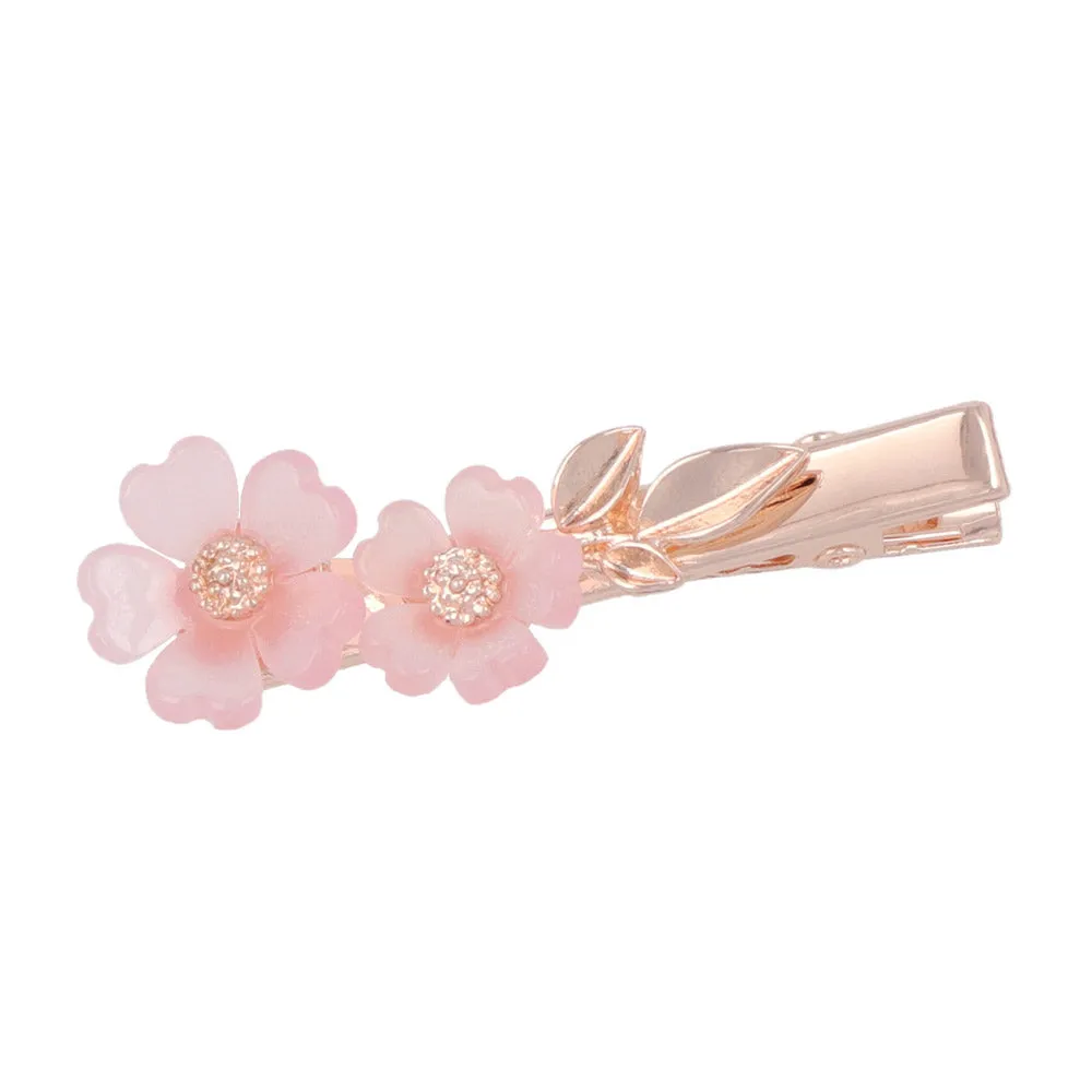 Sakura Embellished Pinch Clip