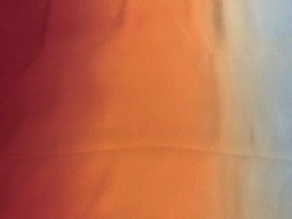 Silk Chiffon Shaded fabric 44" wide price per yard