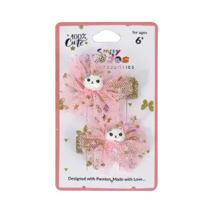 Smily Kiddos Fancy Kitty Hair Clip Set -2