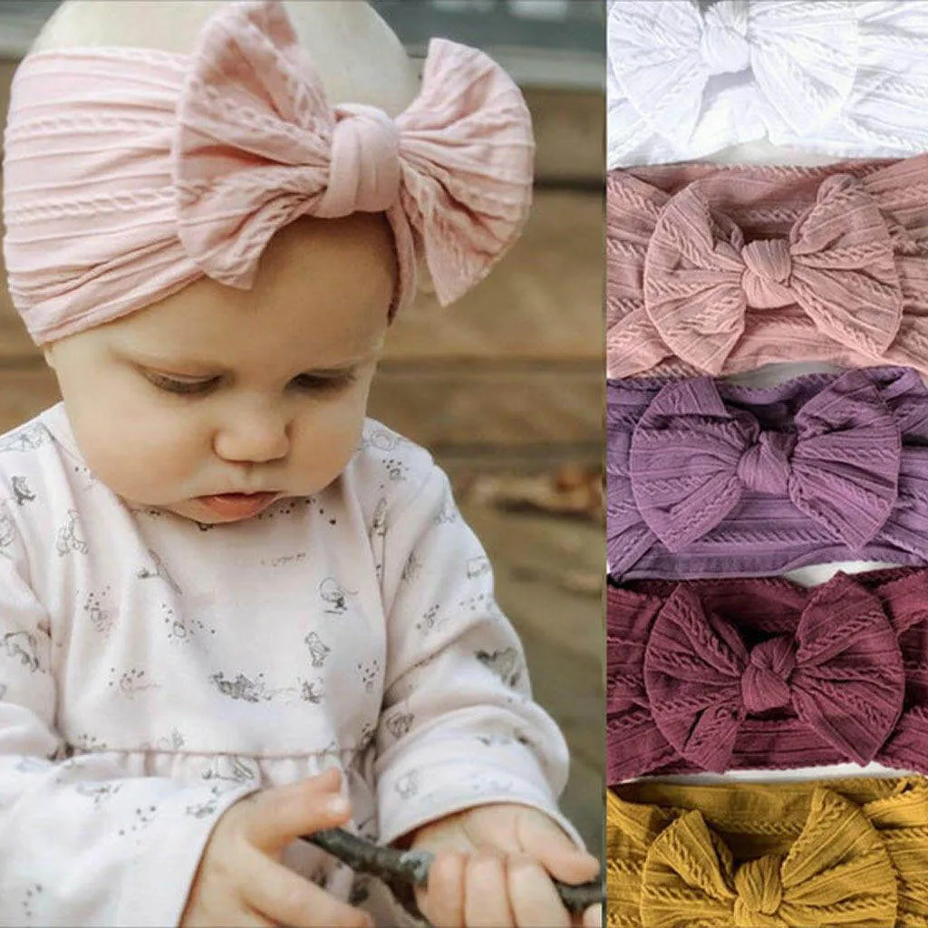 Soft Cotton Broad Hairbands