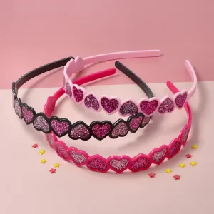Sparkle Heart Headband