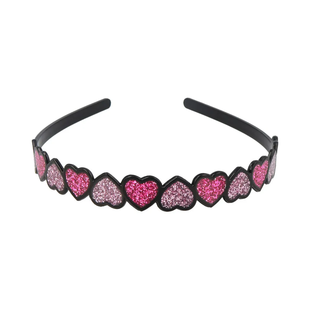 Sparkle Heart Headband