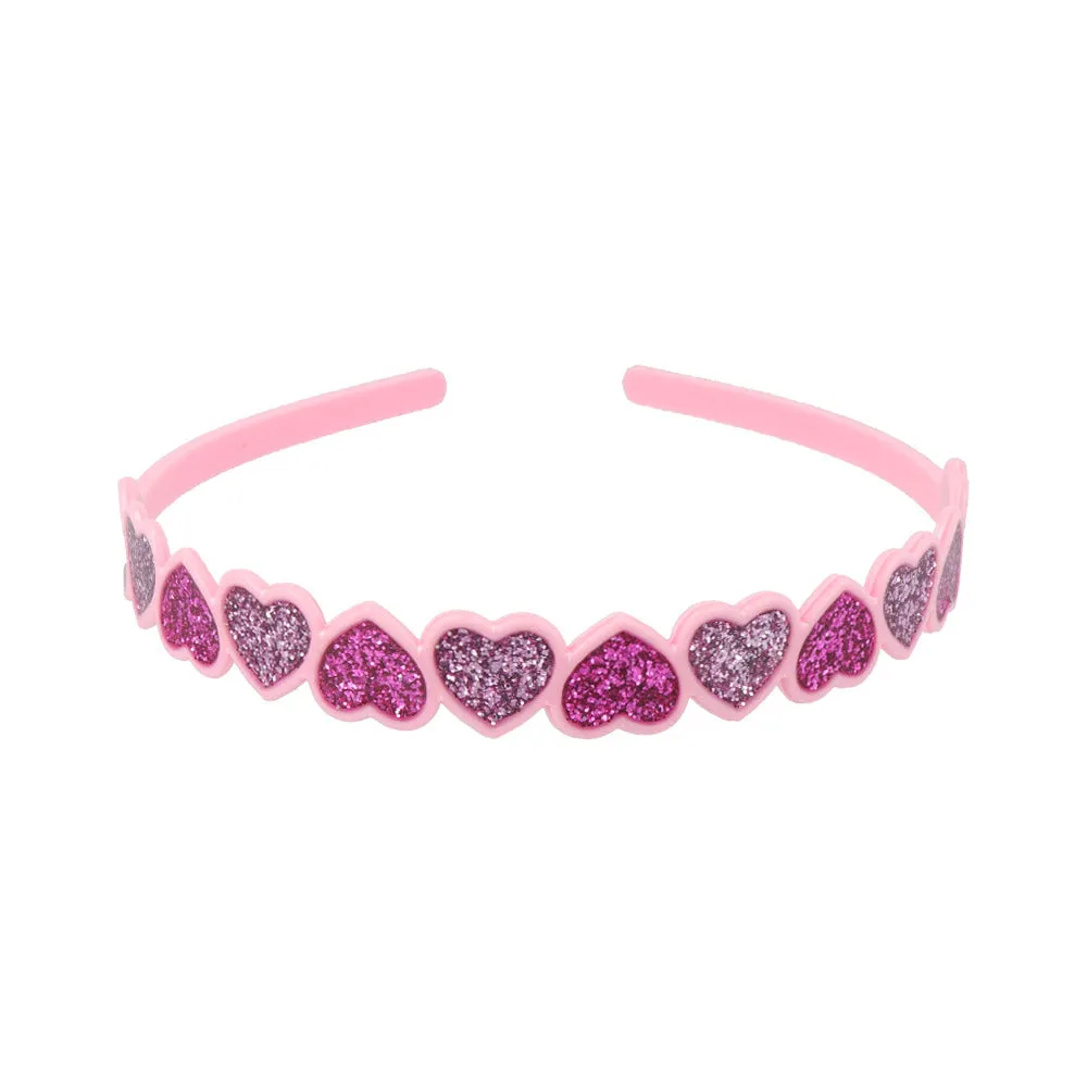 Sparkle Heart Headband