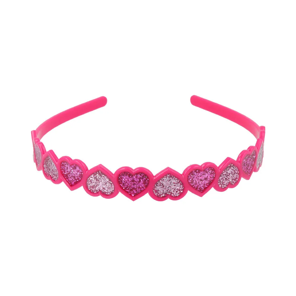 Sparkle Heart Headband