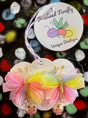 Super Cute Butterfly hair clips