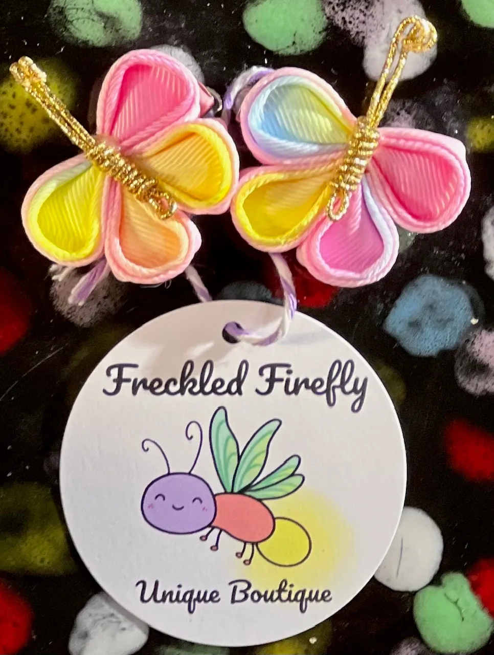 Super Cute Butterfly hair clips