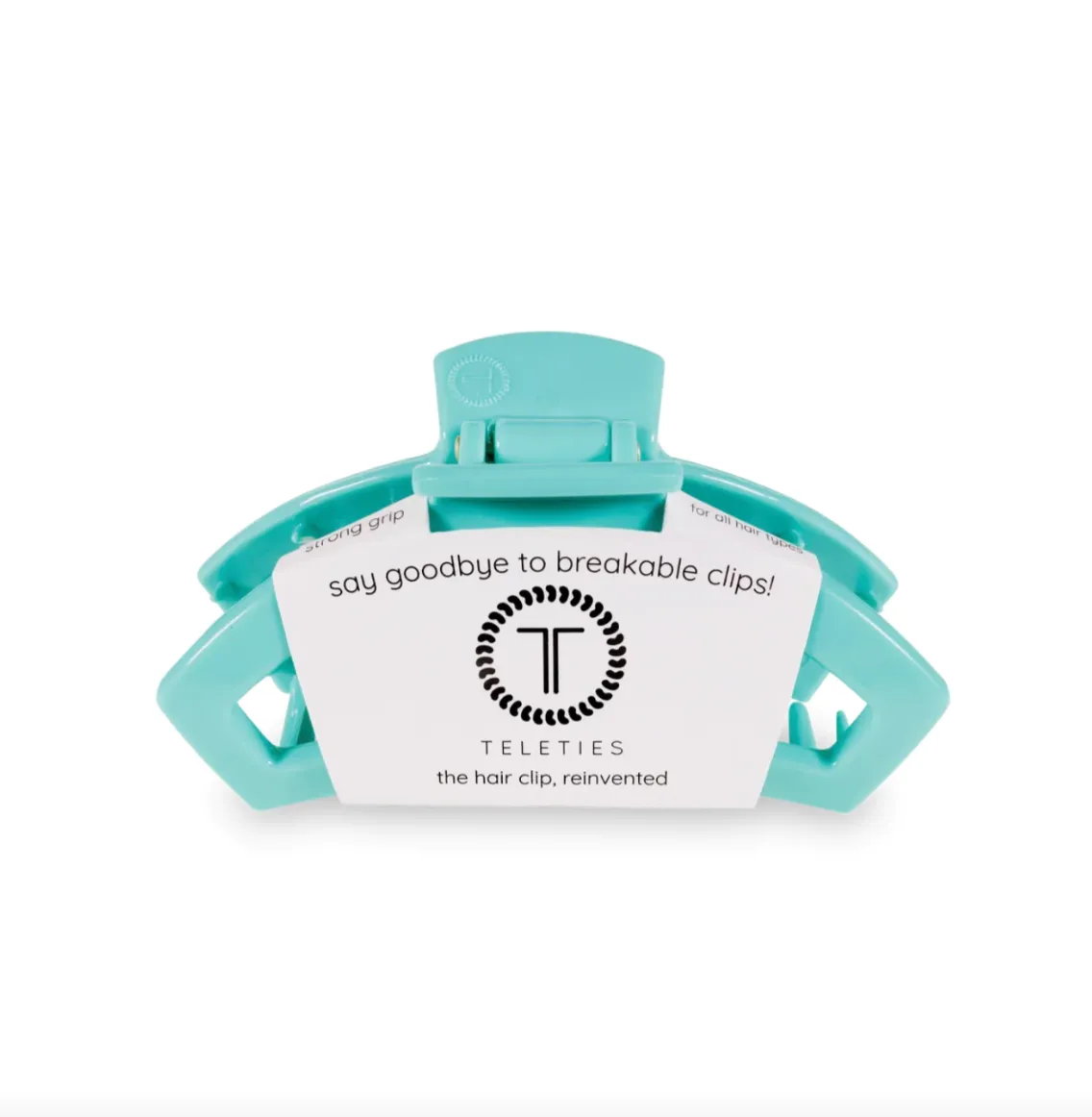 teleties medium hair clip - color pops