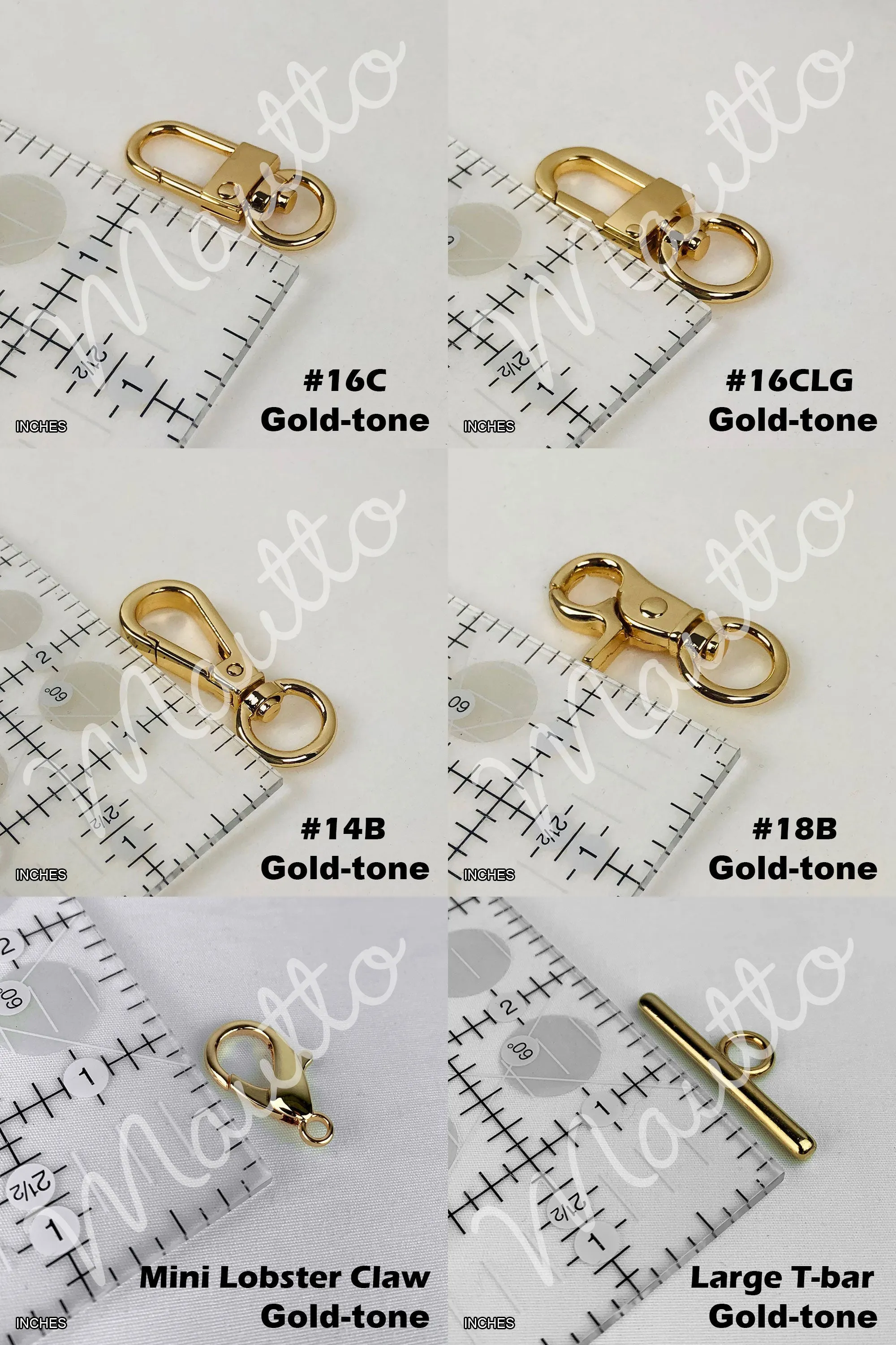 Thick Fancy Link Curb Chain with Diamond Cut Accents, Gold-tone Finish - 3/8 inch (9mm) Wide Luxury Chain Strap - Handle to Crossbody Lengths