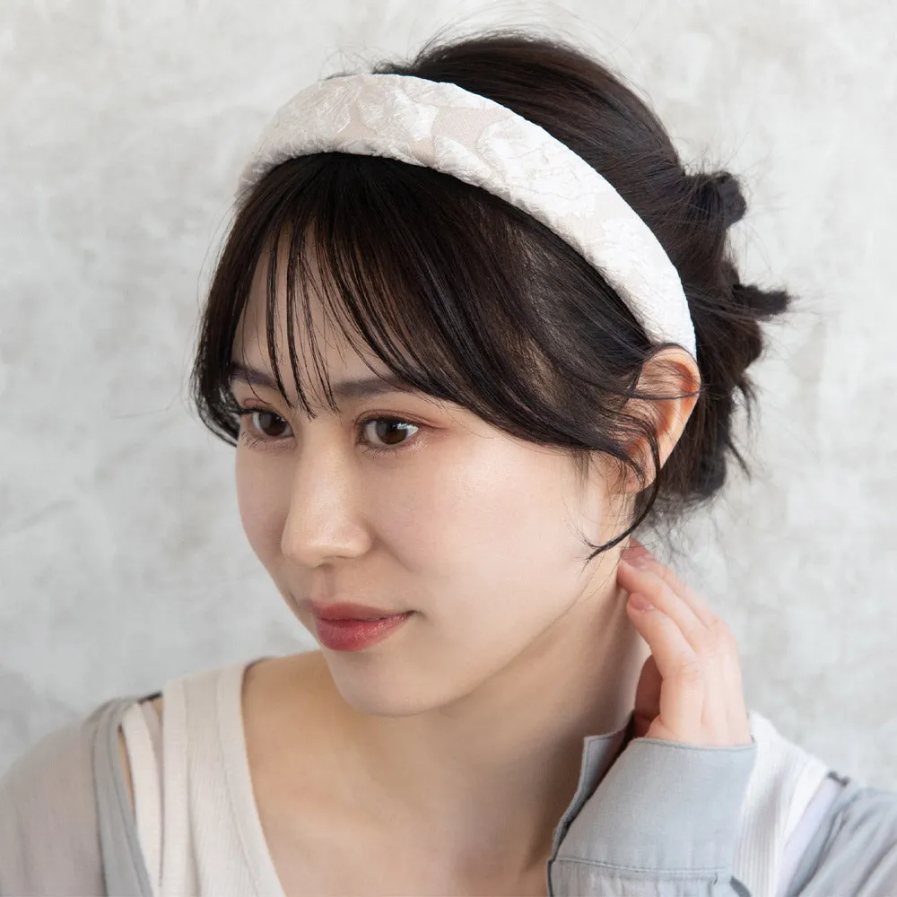 Wide Floral Pattern Headband