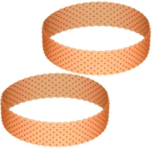 WILLBOND 2 Pieces Silicone Wig Grip Band Adjustable Silicone Wig Headband Non Slip Strong Holder for Men Women Sports Yoga(Dark Brown)