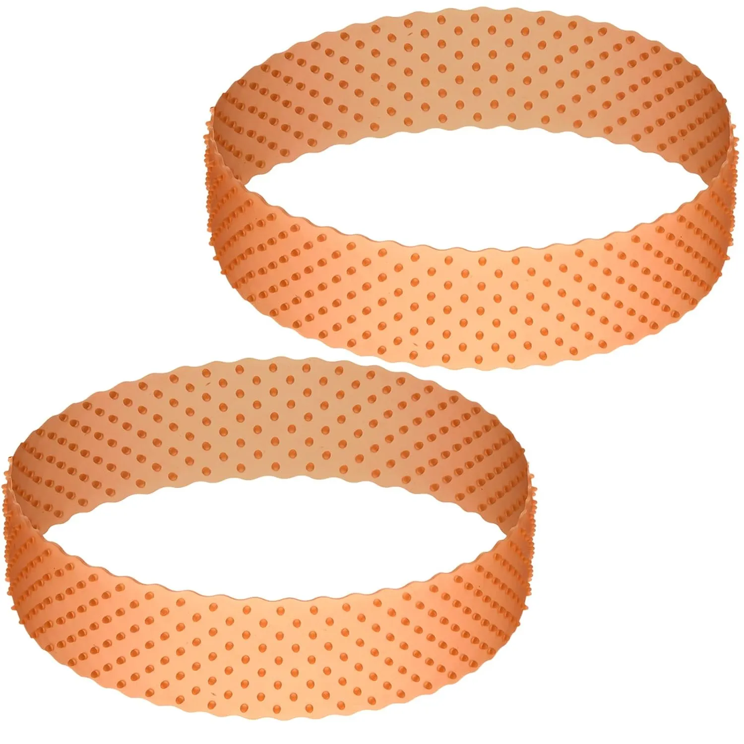 WILLBOND 2 Pieces Silicone Wig Grip Band Adjustable Silicone Wig Headband Non Slip Strong Holder for Men Women Sports Yoga(Dark Brown)