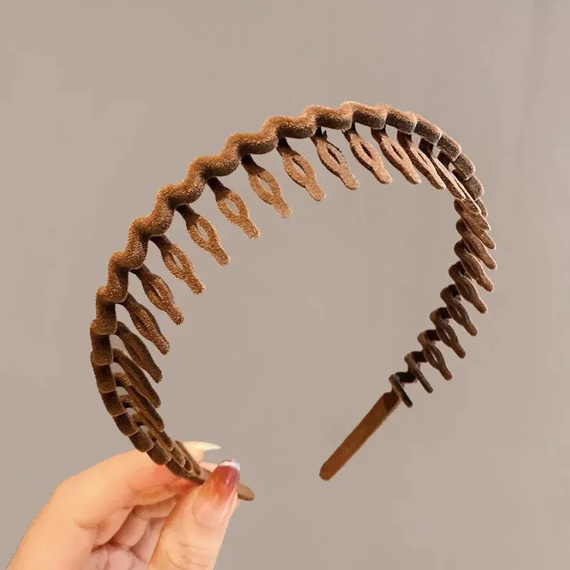 Women's Elegant and Non-slip Rhinestone Decor Hairbands